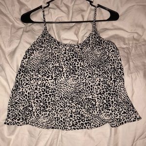 Spaghetti strap crop top